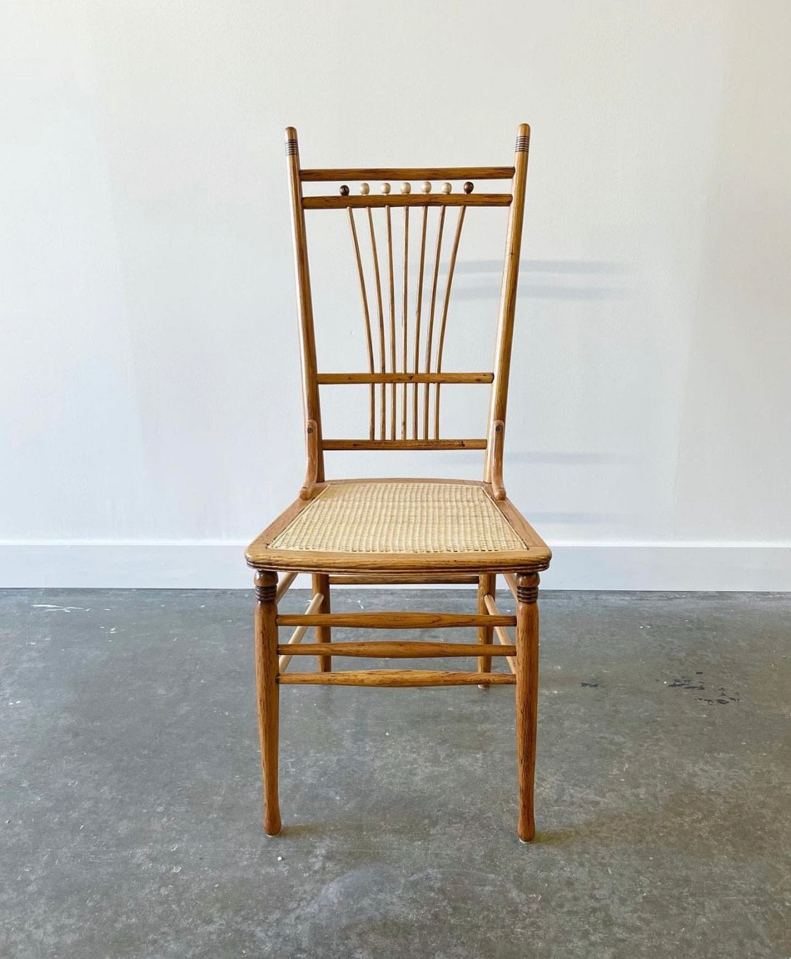 17th Century Birch and Oak Wood Chair