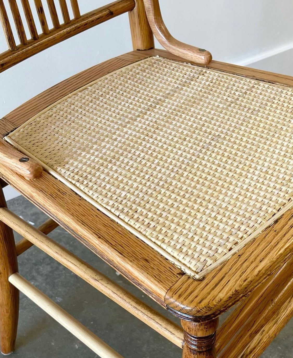 17th Century Birch and Oak Wood Chair