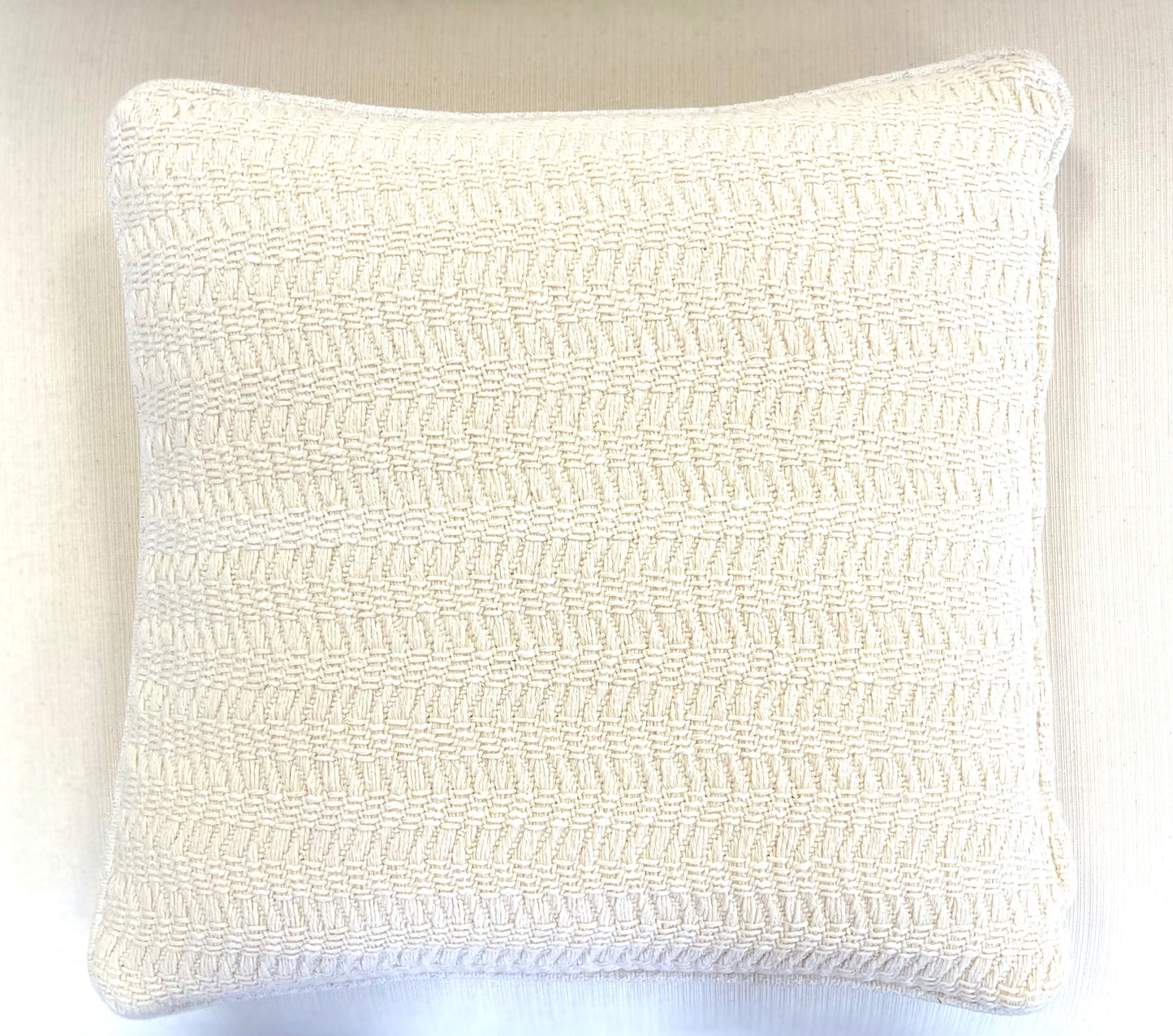 Chunky Cotton Knit Pillow