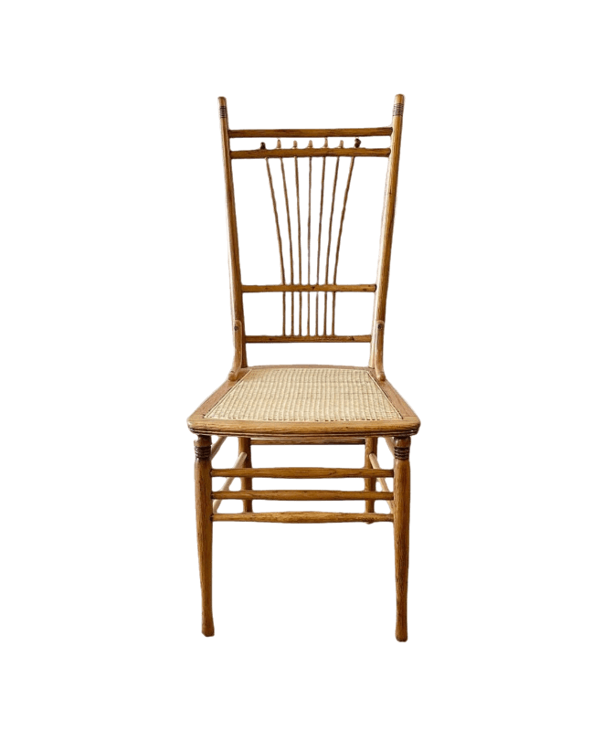 17th Century Birch and Oak Wood Chair