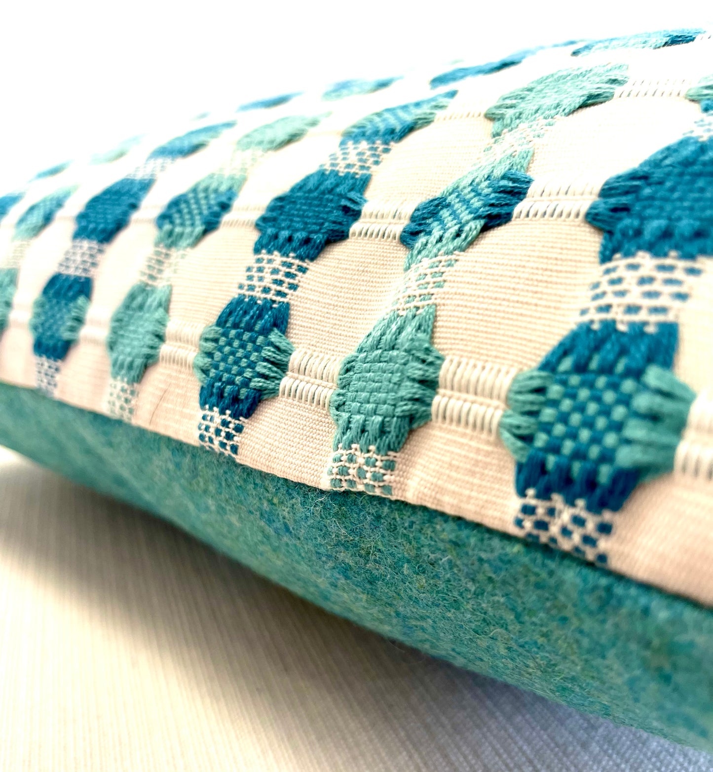 Wool and Cotton, Knit Pillow